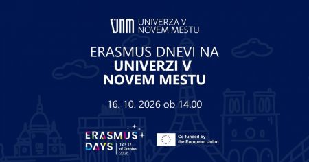 Erasmus dnevi 2026 – Take me with you